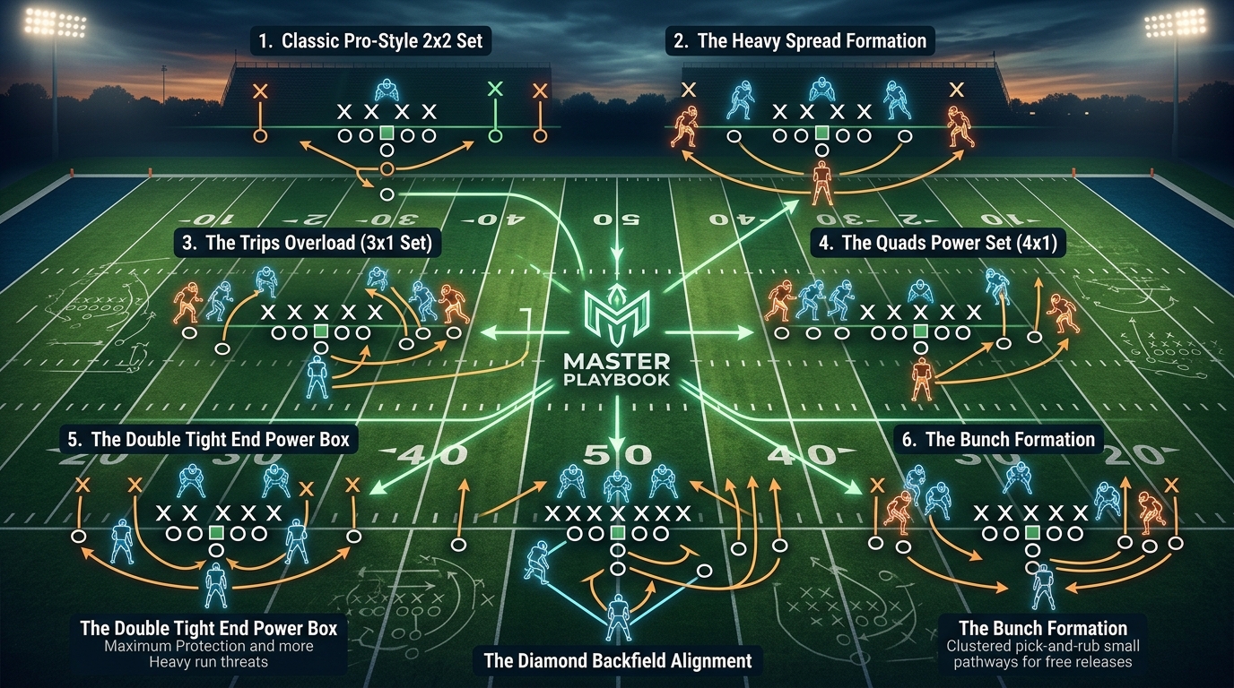 7 Offensive Formations Every 9-on-9 Coach Should Understand