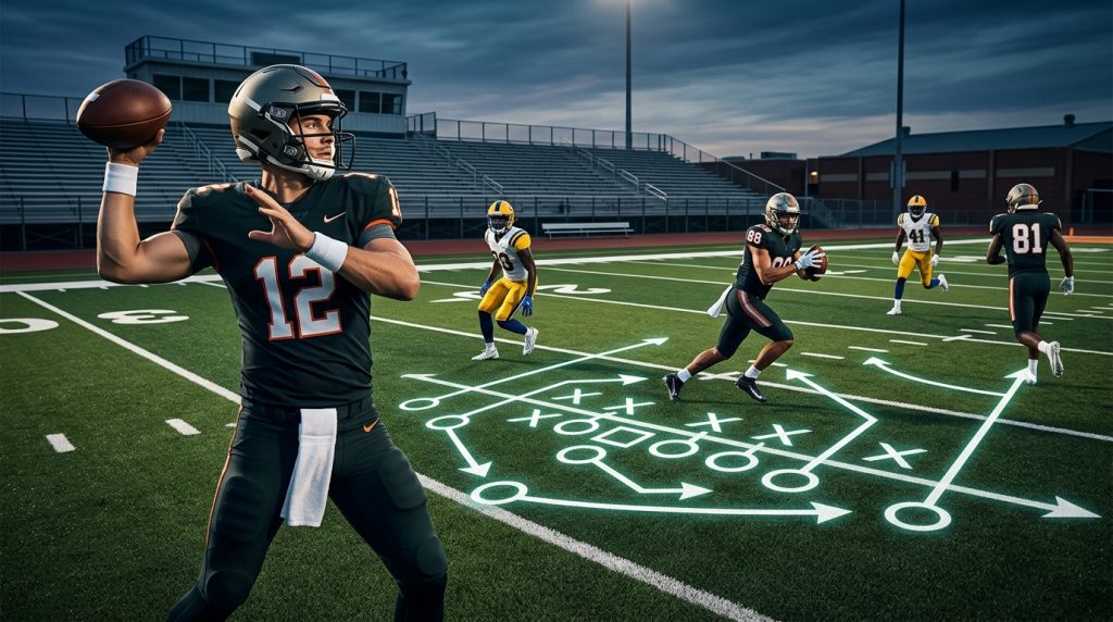 The Simple 9-on-9 Passing Play That Can Catch Defenses Off Guard