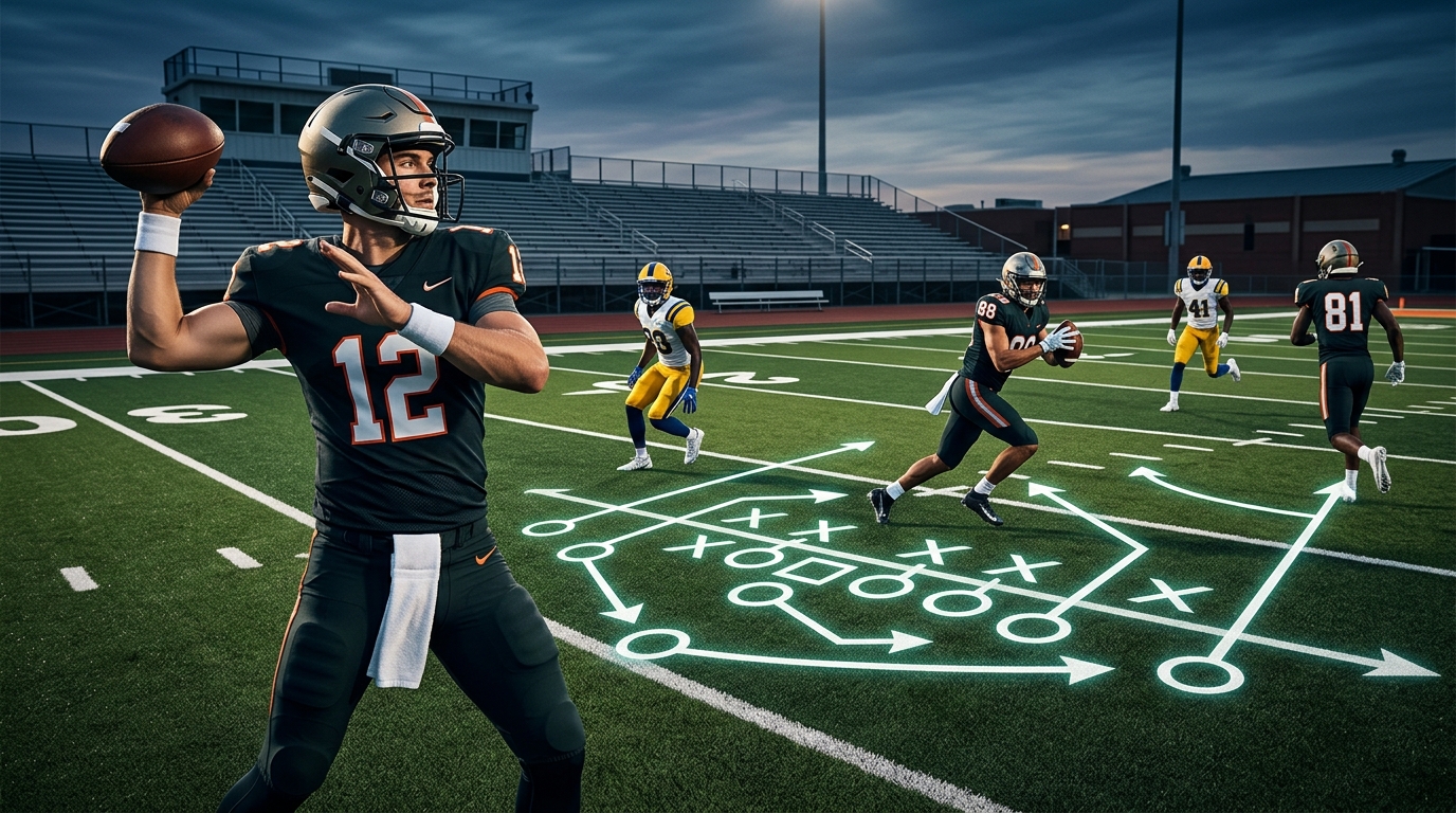 The Simple 9-on-9 Passing Play That Can Catch Defenses Off Guard